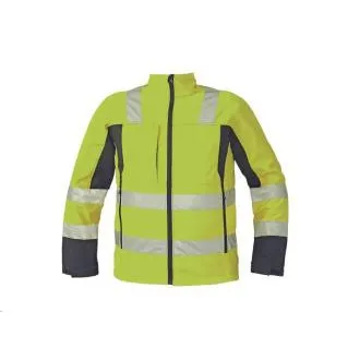 MALTON softshell. bunda HV žltá S MALTON softshell. bunda HV žltá S