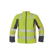 MALTON softshell. bunda HV žltá XL