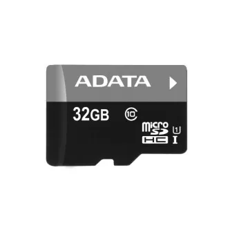 ADATA MicroSDHC karta 32GB UHS-I Class 10 + SD adaptér, Premier ADATA MicroSDHC karta 32GB UHS-I Class 10 + SD adaptér, Premier