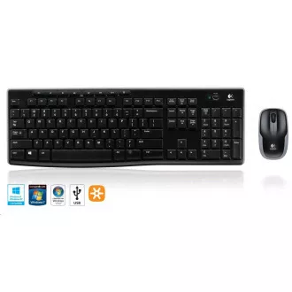 Logitech Wireless Desktop MK270, US