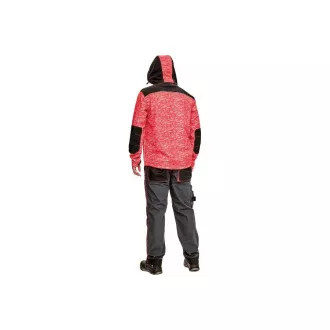KNOXFIELD printed softshell žltá L