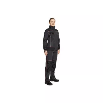 KNOXFIELD LADY bunda antracit/červená 46