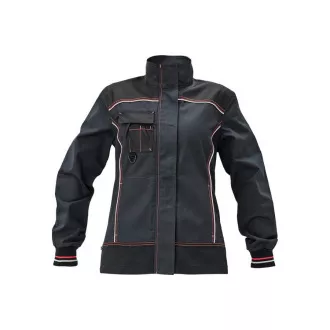 KNOXFIELD LADY bunda antracit/červená 46