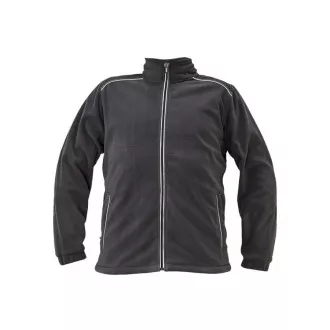KNOXFIELD fleece bun antracit/červ XXL
