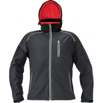 KNOXFIELD softshell bunda antrac/oranž S