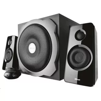 TRUST Reproduktory 2.1 Tytan Subwoofer Speaker Set - black, čierna TRUST Reproduktory 2.1 Tytan Subwoofer Speaker Set - black, čierna