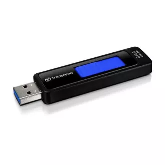 TRANSCEND Flash Disk 64GB JetFlash®760, USB 3.0 (R:80/W:25 MB/s) čierna/tmavo modrá