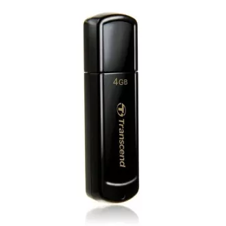 TRANSCEND Flash Disk 4GB JetFlash®350, USB 2.0 (R:13/W:4 MB/s) čierna