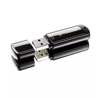 TRANSCEND Flash Disk 32GB JetFlash®350, USB 2.0 (R:16/W:6 MB/s) čierna