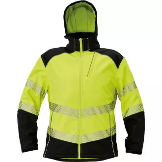 KNOXFIELD PROFI HV softsh.bunda žltá S