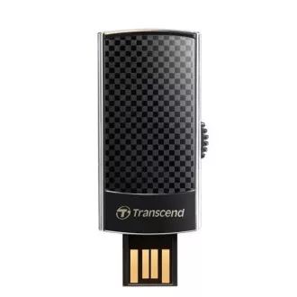 TRANSCEND Flash Disk 8GB JetFlash®560, USB 2.0 (R:18/W:4 MB/s) čierna/strieborná