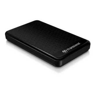 TRANSCEND externý HDD USB 3.1 StoreJet 25A3, 1TB, Black (nárazuvzdorný, 256-bit AES)