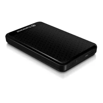 TRANSCEND externý HDD USB 3.1 StoreJet 25A3, 1TB, Black (nárazuvzdorný, 256-bit AES)