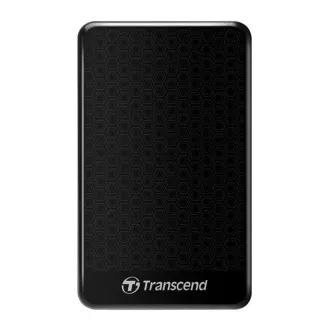 TRANSCEND externý HDD USB 3.1 StoreJet 25A3, 1TB, Black (nárazuvzdorný, 256-bit AES)