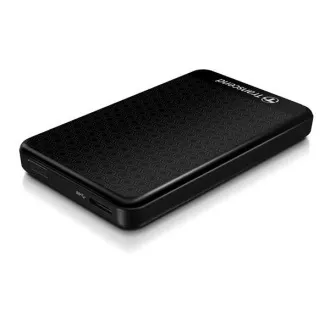 TRANSCEND externý HDD USB 3.1 StoreJet 25A3, 1TB, Black (nárazuvzdorný, 256-bit AES)