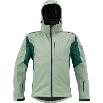 DAYBORO softshell bunda tm.hnedá L