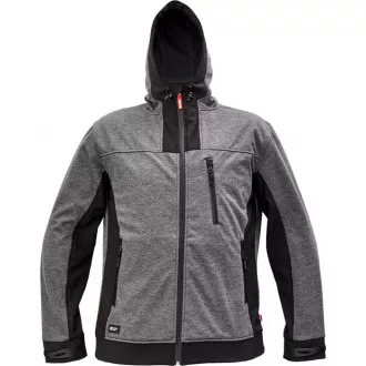 HUYER SOFTSHELL bunda červená L