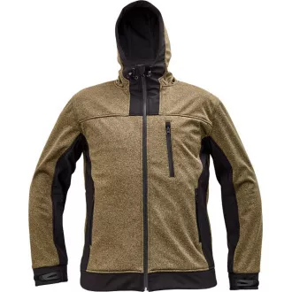 HUYER SOFTSHELL bunda čierna M