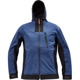 HUYER SOFTSHELL bunda čierna M