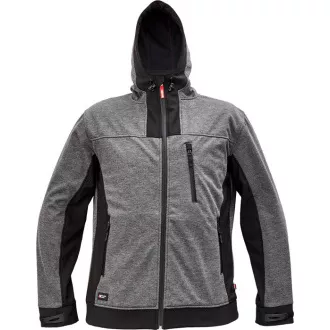HUYER SOFTSHELL bunda čierna M