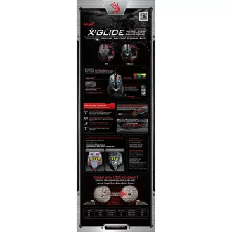 A4tech BLOODY V8 herná myš, až 3200DPI, V-Track technológie, 160KB pamäť, USB, CORE 2, kovové podložky A4tech BLOODY V8 herná myš, až 3200DPI, V-Track technológie, 160KB pamäť, USB, CORE 2, kovové podložky
