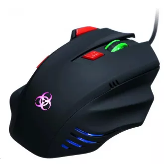 CONNECT IT Myš CI-191 BIOHAZARD USB pre hráčov, optická