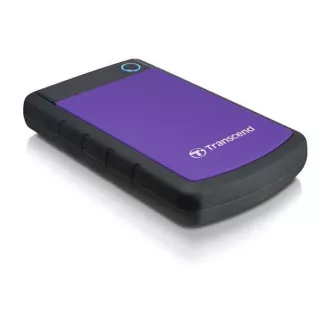TRANSCEND externý HDD 2, 5" USB 3.1 StoreJet 25H3P, 2TB, Purple (nárazuvzdorný)