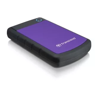 TRANSCEND externý HDD USB 3.1 StoreJet 25H3P, 2TB, Purple (nárazuvzdorný)