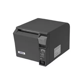 EPSON TM-T70II pokladničná tlačiareň, USB + serial, čierna, rezačka, so zdrojom