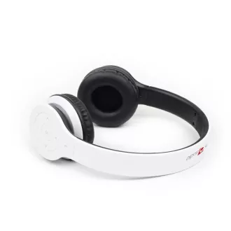 GEMBIRD slúchadlá s mikrofónom Berlin, Bluetooth, biela