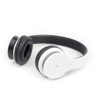 GEMBIRD slúchadlá s mikrofónom Berlin, Bluetooth, biela