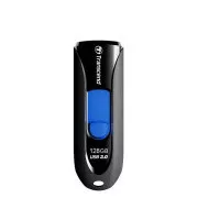 TRANSCEND Flash Disk 128GB JetFlash®790, USB 3.1 (R:90/W:40 MB/s) čierna/modrá
