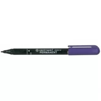 Popisovač Centropen 2846 permanent fialový valcový hrot 1mm Popisovač Centropen 2846 permanent fialový valcový hrot 1mm