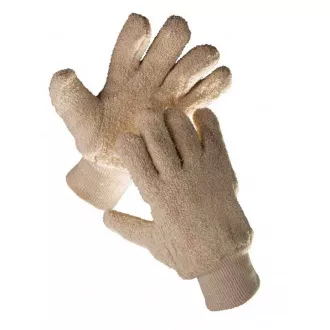 DUNLIN rukavice bavlnené uzlíčkové - 10