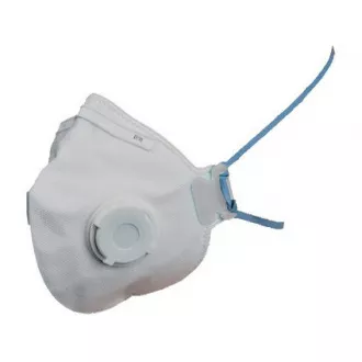 Filtračná polomaska CXS SPIRO P2, skladacia s ventilčekom