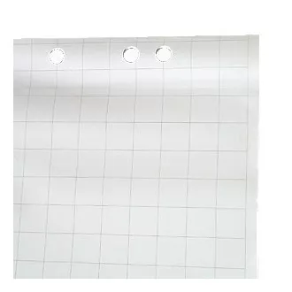 Blok pre flipchart, 25 listov, štvorčekový