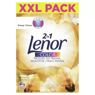 Prací prášok Lenor Gold orchidea color 80pranie 5,2kg Prací prášok Lenor Gold orchidea color 80pranie 5,2kg