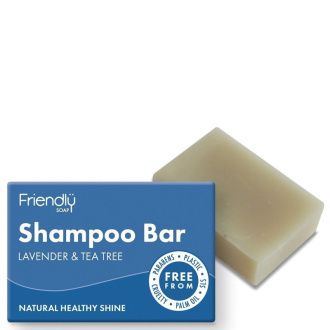 Friendly Soap Prírodné mydlo na vlasy levanduľa a tea tree 95 g