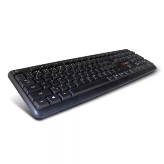 C-TECH klávesnica KB-102 USB, slim, black, SK/SK C-TECH klávesnica KB-102 USB, slim, black, SK/SK