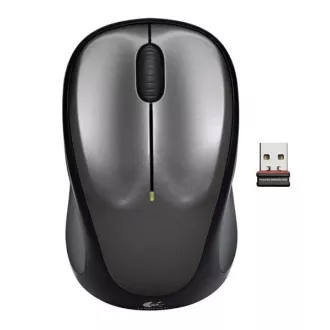 Logitech Bezdrôtová myš M235, Kompaktná, sivá