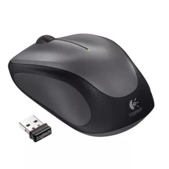 Logitech Bezdrôtová myš M235, Kompaktná, sivá