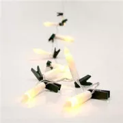 Eurolamp Sada 10 LED batériových sviečok, farba teplá biela, 1 ks