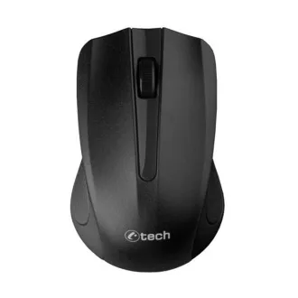 C-TECH myš WLM-01, čierna, bezdrôtová, USB nano receiver