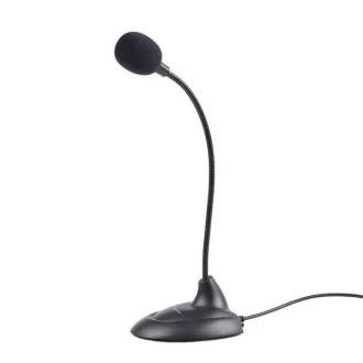 GEMBIRD mikrofón na stôl MIC-205, čierny