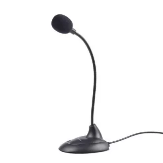 GEMBIRD mikrofón na stôl MIC-205, čierny GEMBIRD mikrofón na stôl MIC-205, čierny