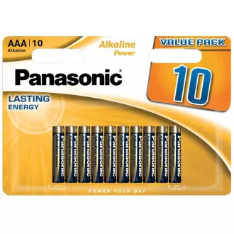 PANASONIC Alkalické batérie Alkaline Power LR03APB/10BW AAA 1, 5V (Blister 10ks)