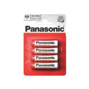 PANASONIC Zinkouhlíkové batérie Red Zinc R6RZ/4BP EU AA 1, 5V (Blister 4ks)