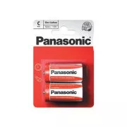 PANASONIC Zinkouhlíkové batérie Red Zinc R14RZ/2BP EU C 1, 5V (Blister 2ks)