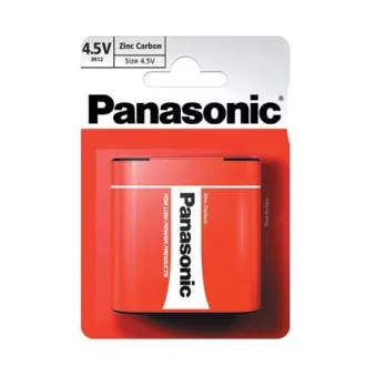PANASONIC Zinkouhlíkové batérie Red Zinc 3R12RZ/1BP Plochá 4, 5V (Blister 1ks)