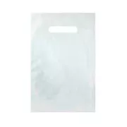 Taška PE prehmat 20x30cm biela